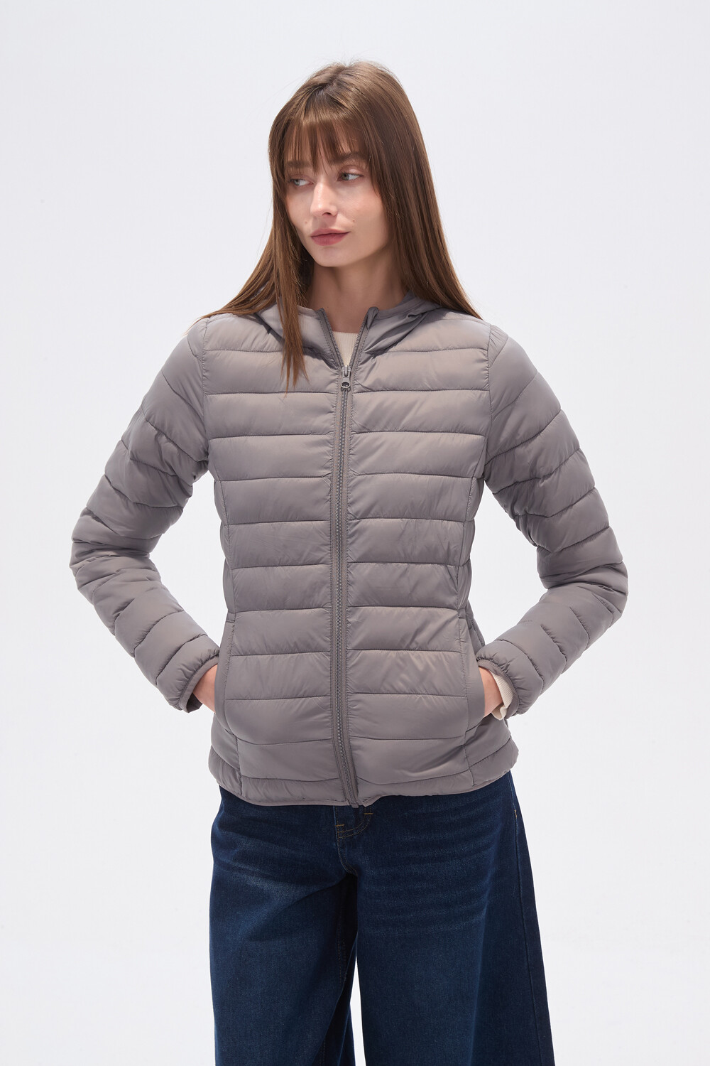 Campera Lennox Gris Medio