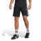Short de Hombre Adidas Tiro Es Negro - Blanco