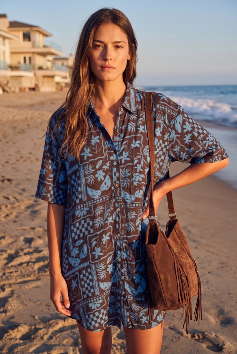 Vestido Camisero - Print 