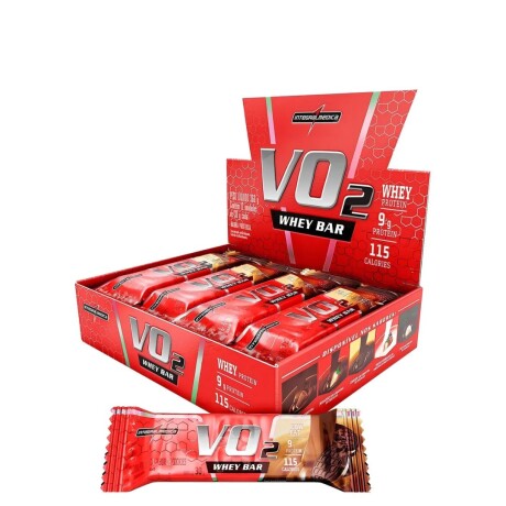 Barra De Proteína 30g Vo2 Whey Bar Caja x12 INTEGRALMEDICA Sabor Cookies
