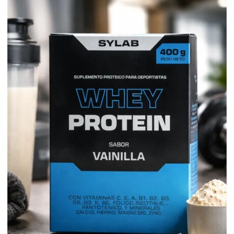 Proteína Whey en Polvo 400gr SYLAB Vainilla