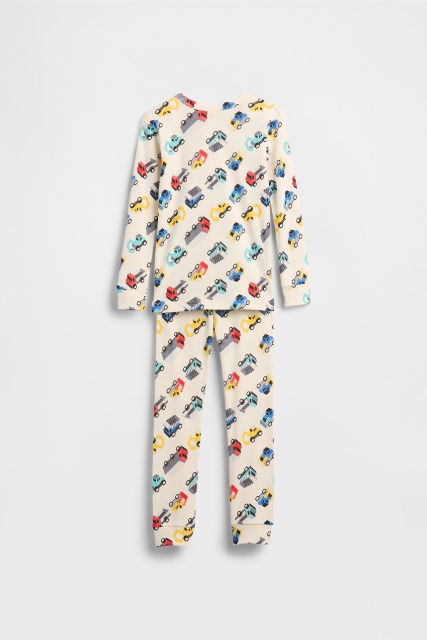 Pijama Toddler Niño Ivory Frost