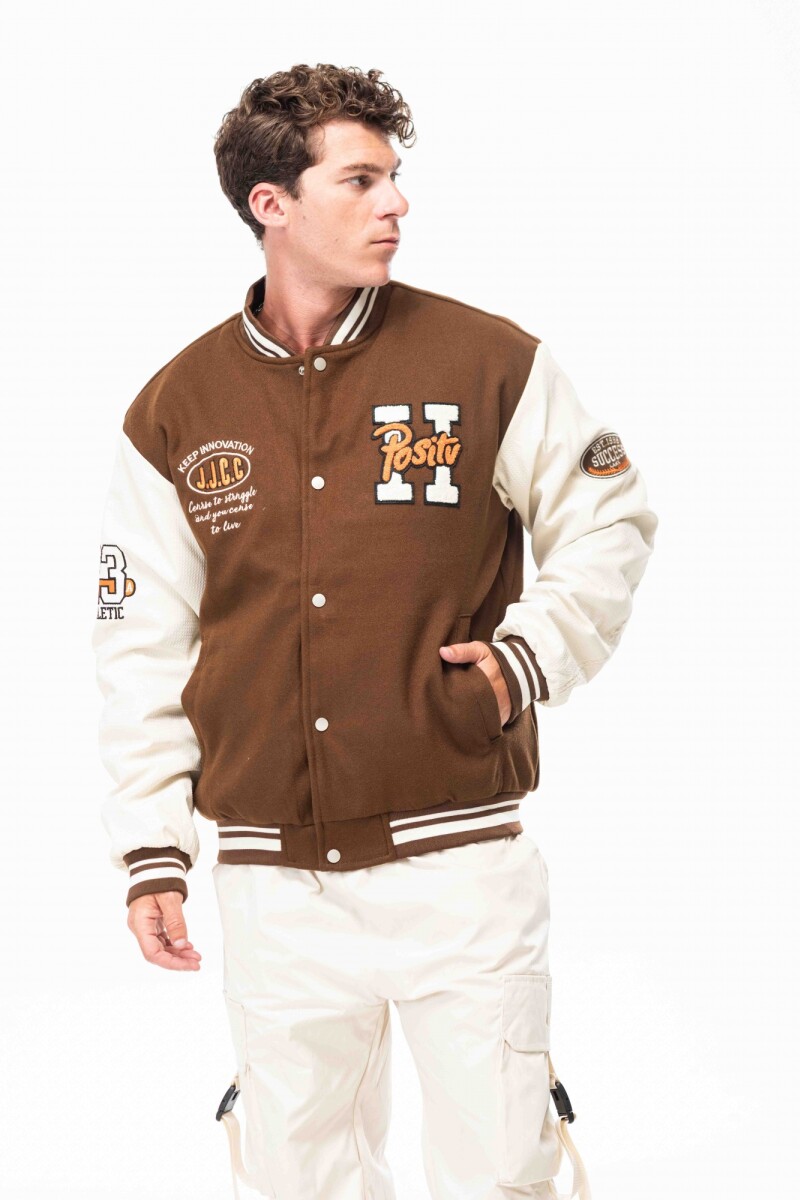 Campera H POSITIV MARRON