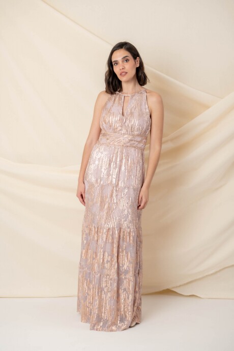 VESTIDO ELLEN Champagne
