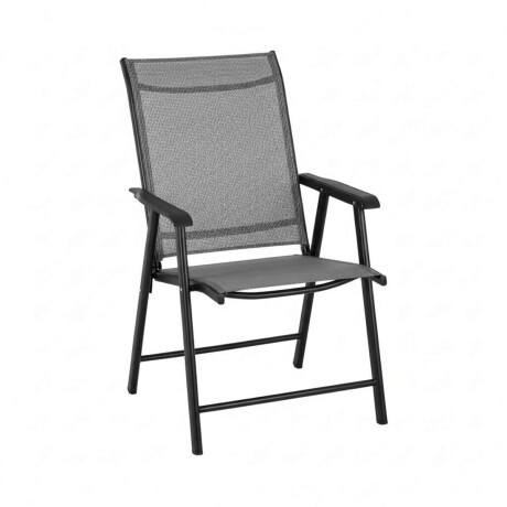 Silla de Textilina con apoyabrazos Plegable