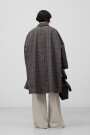 GABARDINA CUADROS Marron