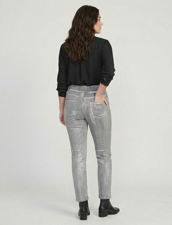 Jegging Metalizada GRIS