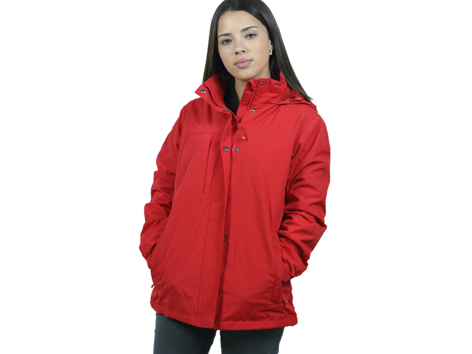 Campera Deluxe Dama - Gris 