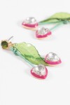 Caravanas cherry strass multicolor