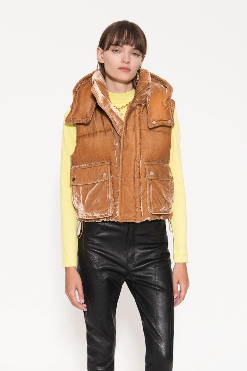 CHALECO NAOMI Camel
