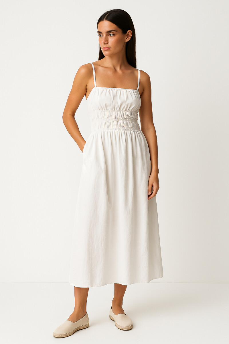 Vestido Coruna - Blanco 