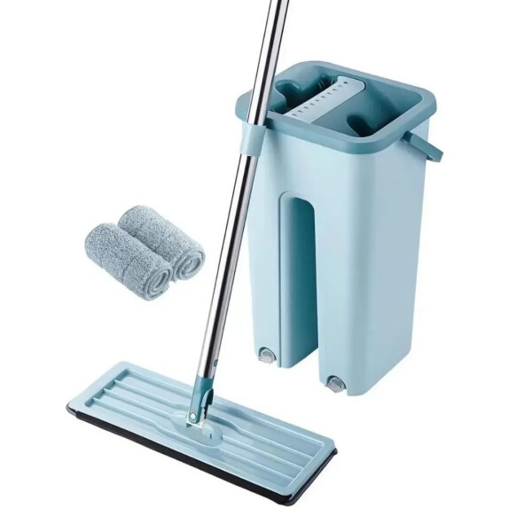 Mopa Secado Rápido Con Balde Escurridor/trapeador X2 VERDE