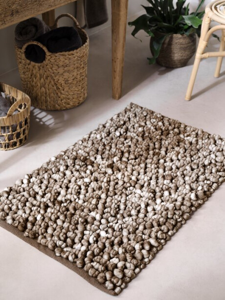 Alfombra baño ORREFORS 60x90 marrón Alfombra baño ORREFORS 60x90 marrón