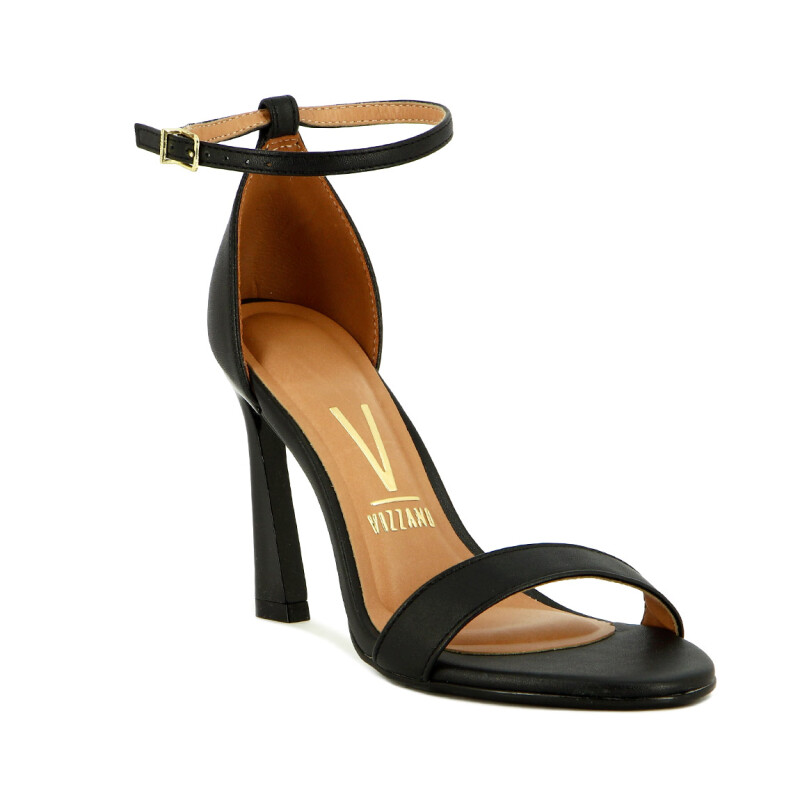 Vizzano Sandalia Formal Taco Alto Cuadrado C/ Pulsera Negro