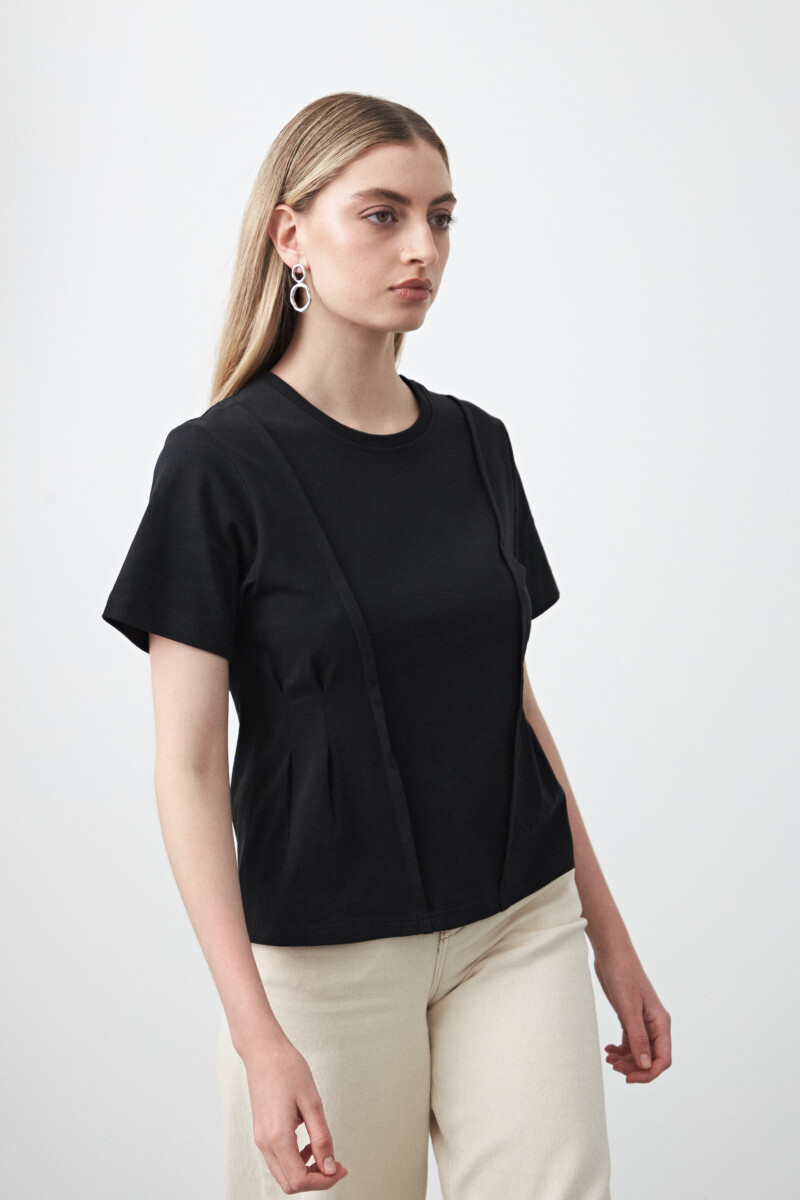 REMERA SHIITAKE Negro