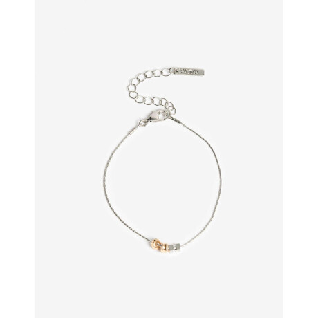 Pulseras Flexibles Metal Dorado