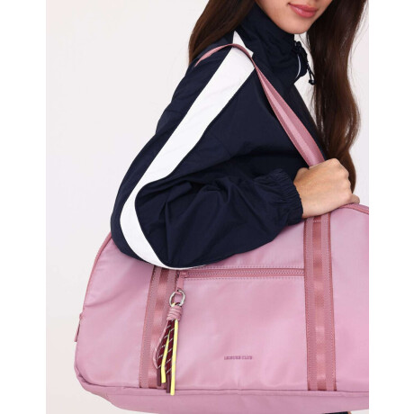 Bolso Deportivo Beige Violeta Uva