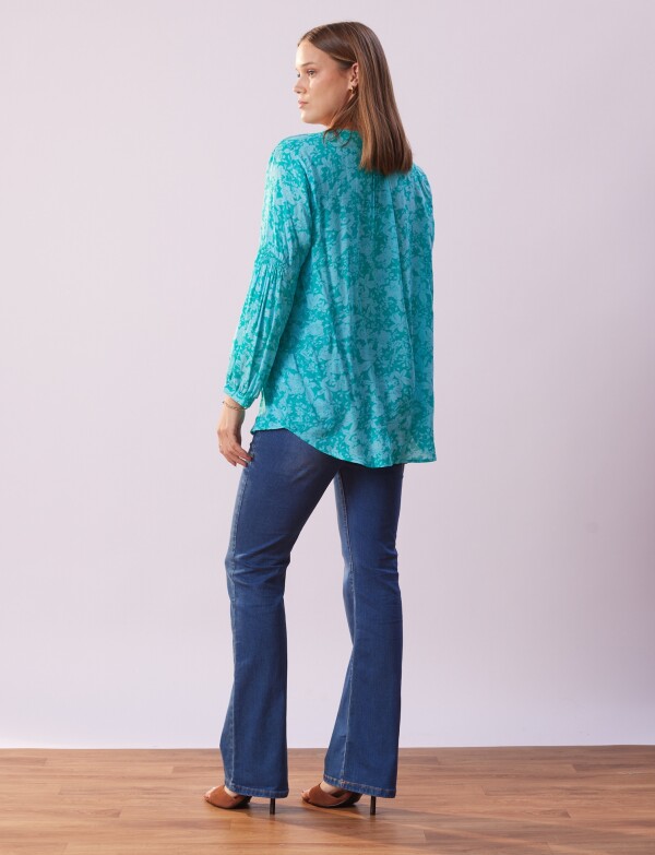 Blusa Print VERDE/MULTI
