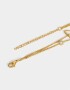 Pulseras Flexibles Acero quirúrgico Pulsera Flexible De Acero Quirúrgico - Dorado