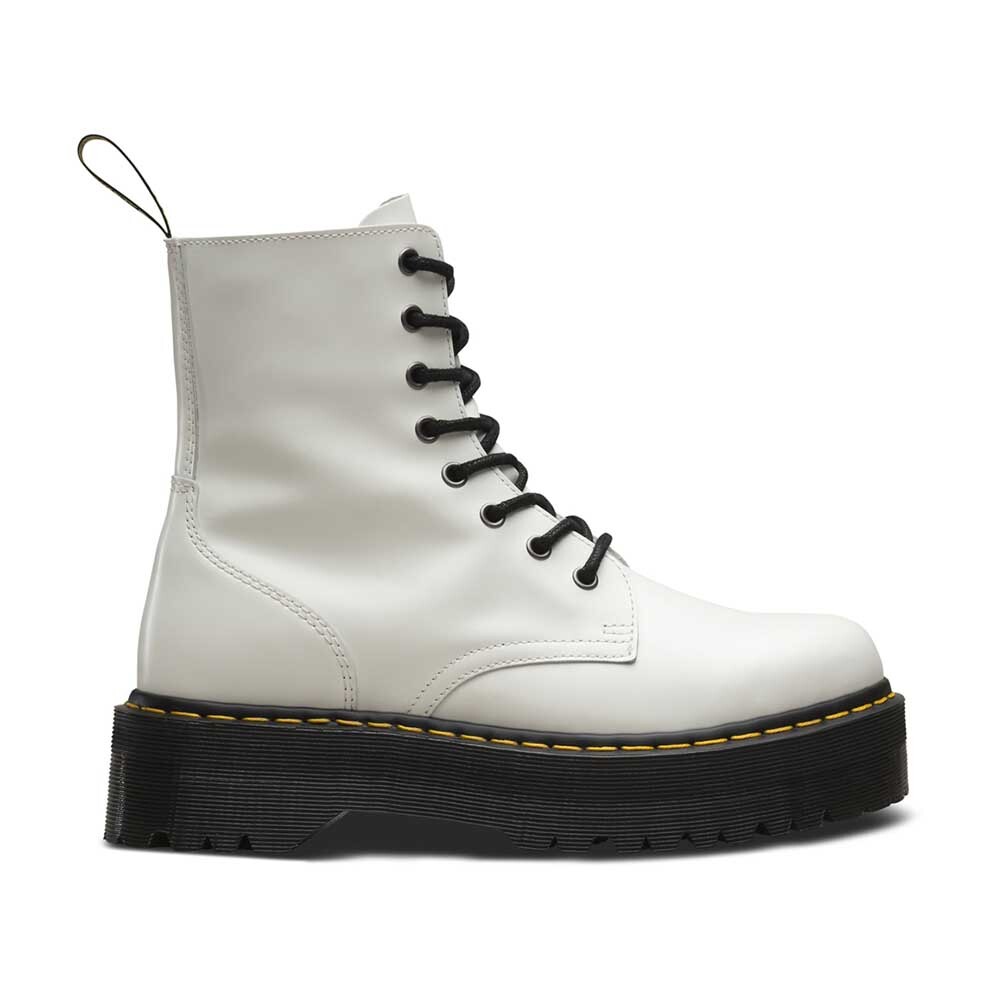 Jadon - Unisex White Polished Smooth