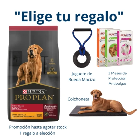 PRO PLAN ADULTO PERRO MEDIANO 15KG Pro Plan Adulto Perro Mediano 15kg