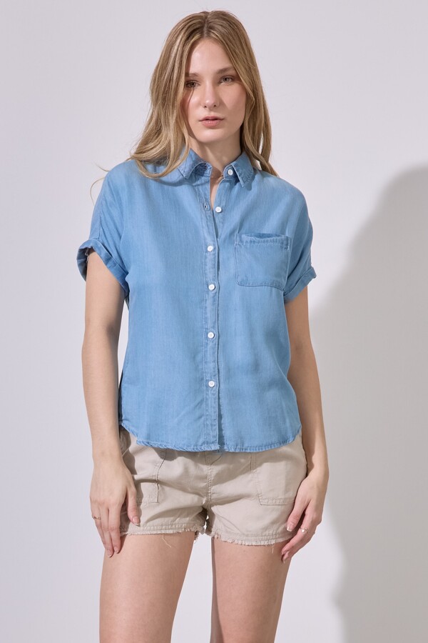 Camisa Tencel JEAN CLARO