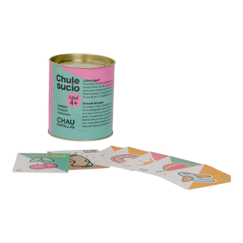 Juego De Cartas Chule Sucio - Chau Pantallas Juego De Cartas Chule Sucio - Chau Pantallas
