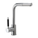 Griferia De Cocina Linea Latina Aqualia Monocomando Pull Out CROMO