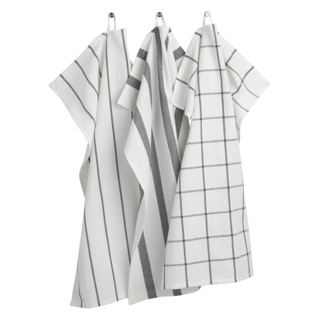 Repasador FLEKKMURE 50x70 3uds Blanco/gris
