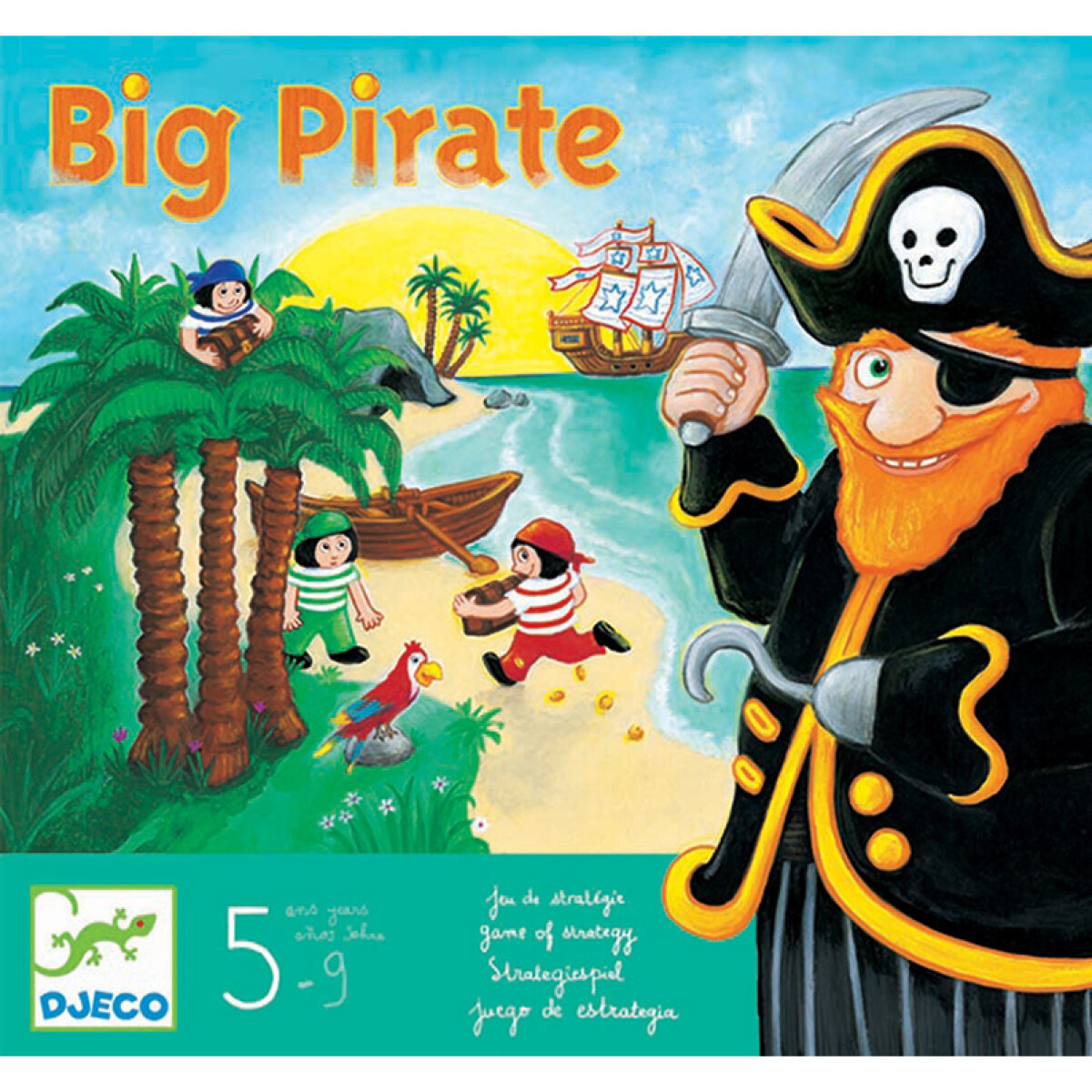 BIG PIRATE DJECO 8423 - UNICO 