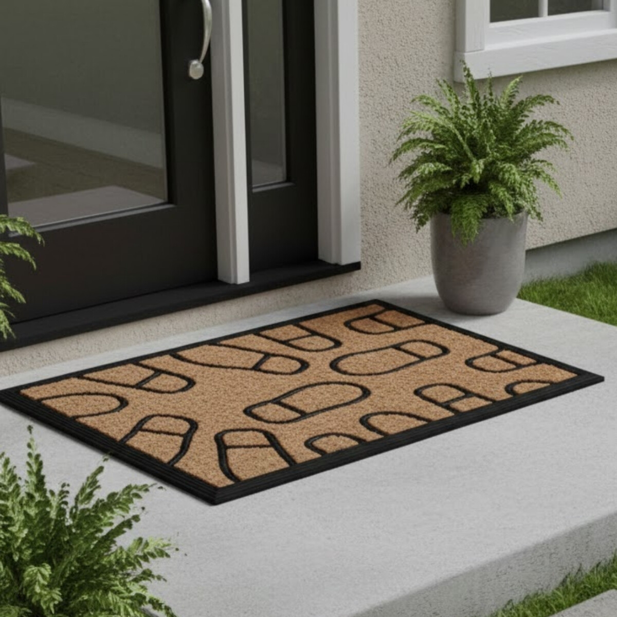 Felpudo coco/goma 40x60 cm - HUE 