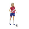 Barbie Profesiones Muñeca Jugadora de Fútbol Barbie Profesiones Muñeca Jugadora de Fútbol