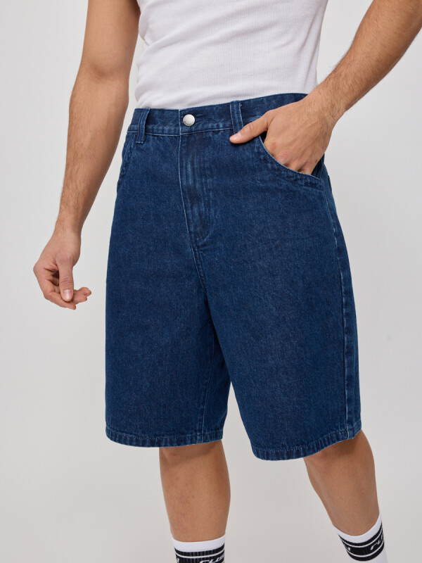 BERMUDA JEAN OUTIS RUSTY Azul Oscuro