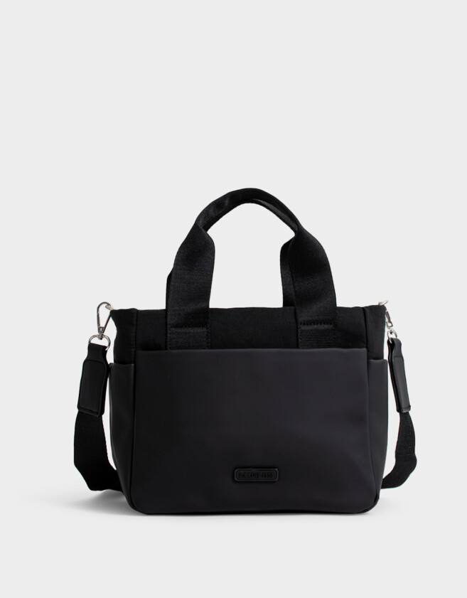 City Deportivo Cartera City Engomada - Negro