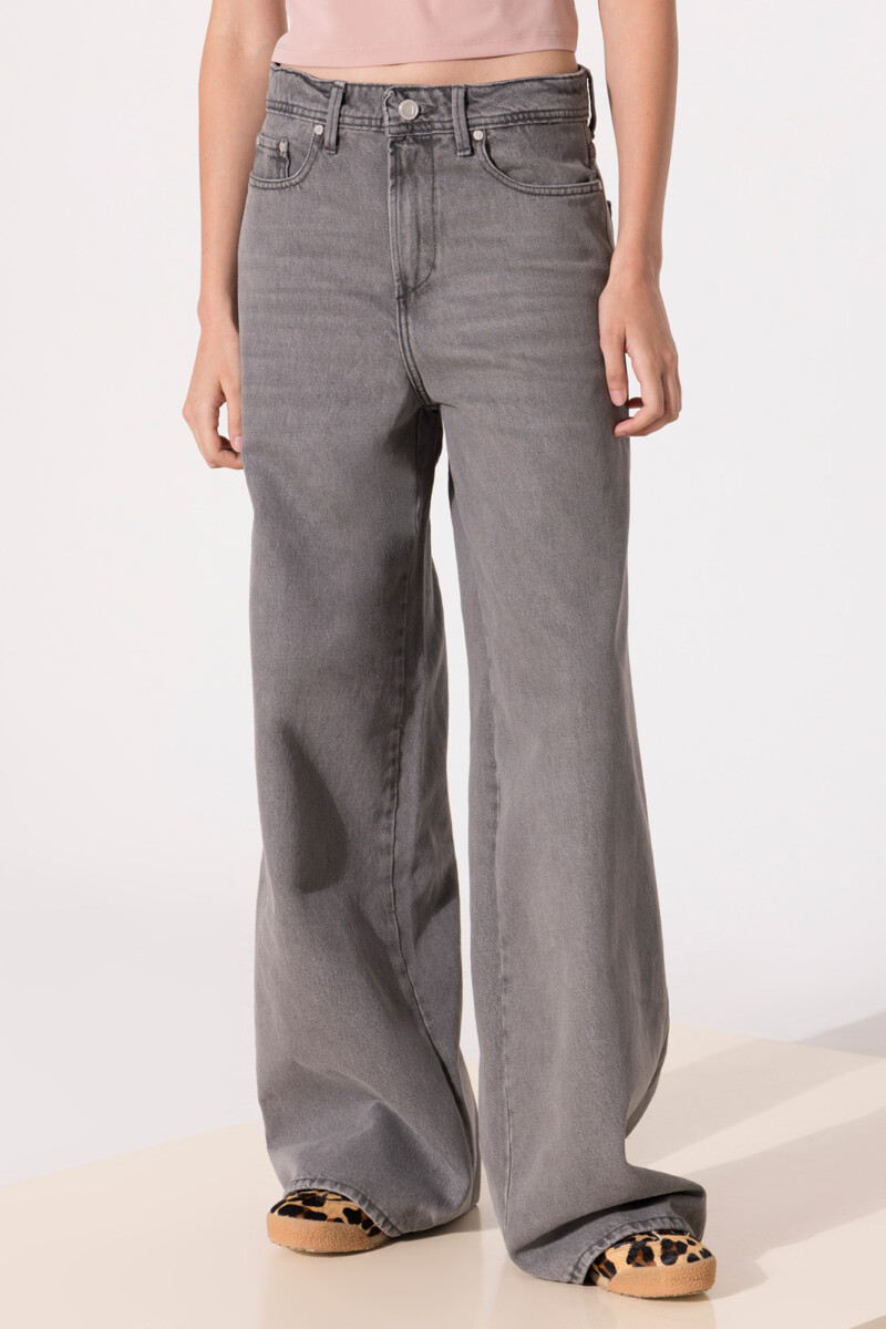 JEANS LINA GREY Gris