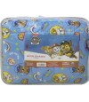 Acolchado Infantil Paw Patrol Microfibra 1 Plaza Celeste