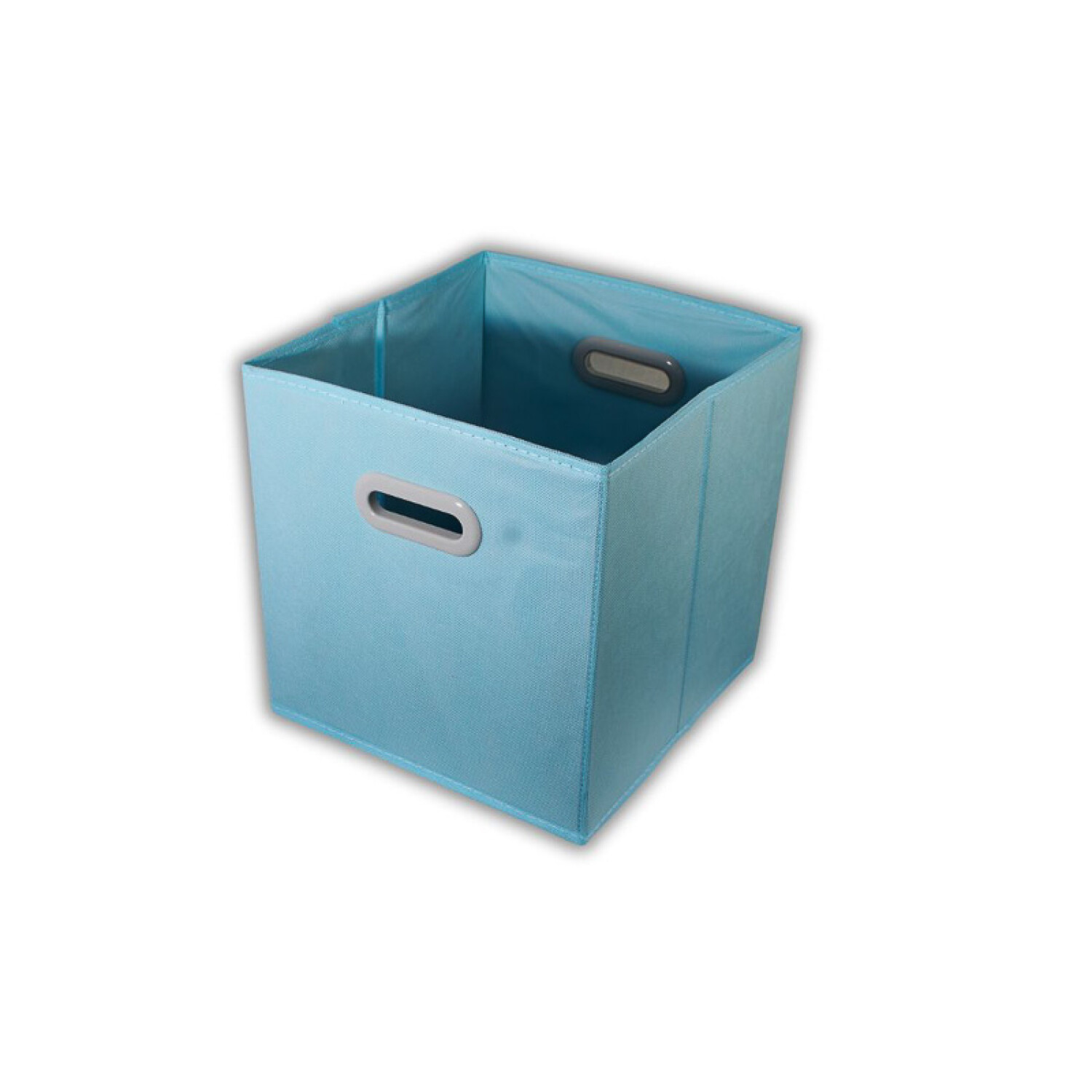 Caja de almacenaje (L x An x Al: 40 x 80 x 17 cm, Tapa divida,  Azul/Verde/Rosa o Marrón)