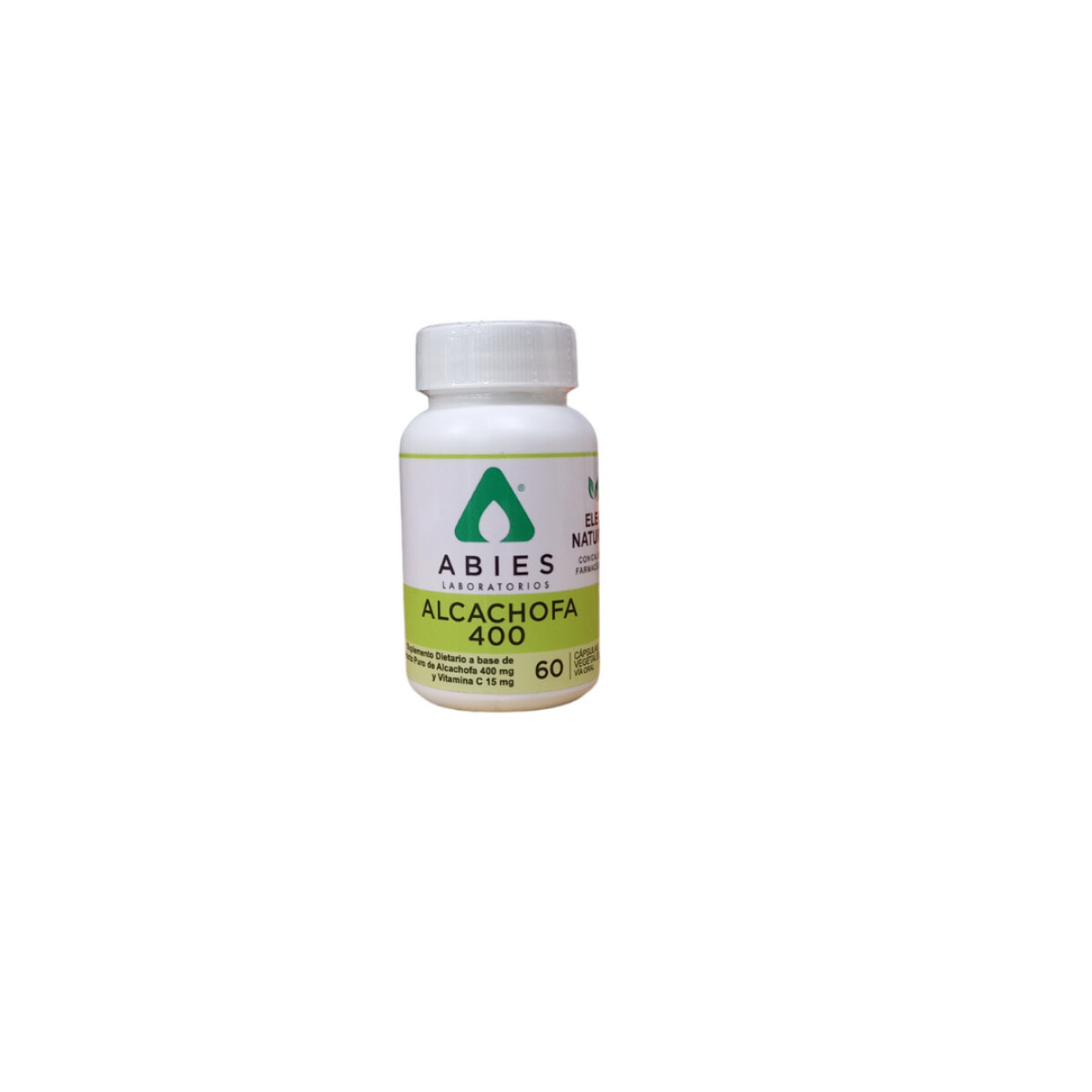 Suplemento Dietario Alcachofas 400 mg ABIES x60 cápsulas 