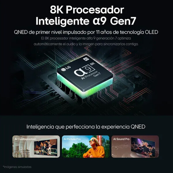 Smart Tv Lg Qned Miniled 8k 86 `` 86qned99tsa TV LG 86 8K 86QNED99TSA