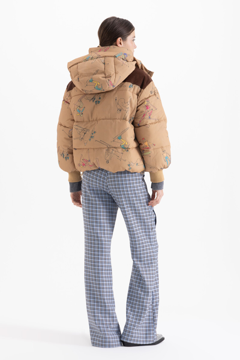 CAMPERA APRES Camel