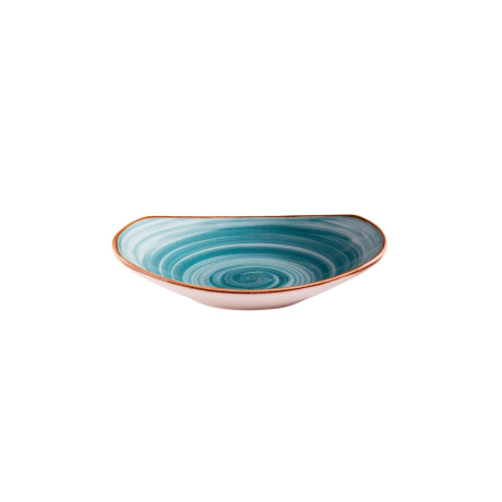 Bowl Oval de Porcelana Azul 20 cm Artisan Bowl Oval de Porcelana Azul 20 cm Artisan