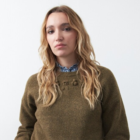 SWEATER VACANCES Verde Musgo