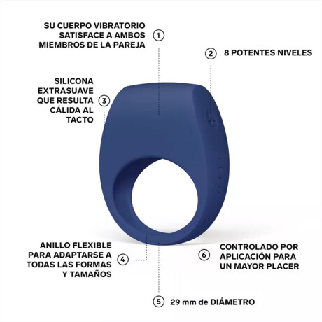 Anillo Vibrador Con App Para Parejas Lelo Tor 3 Anillo Vibrador Con App Para Parejas Lelo Tor 3