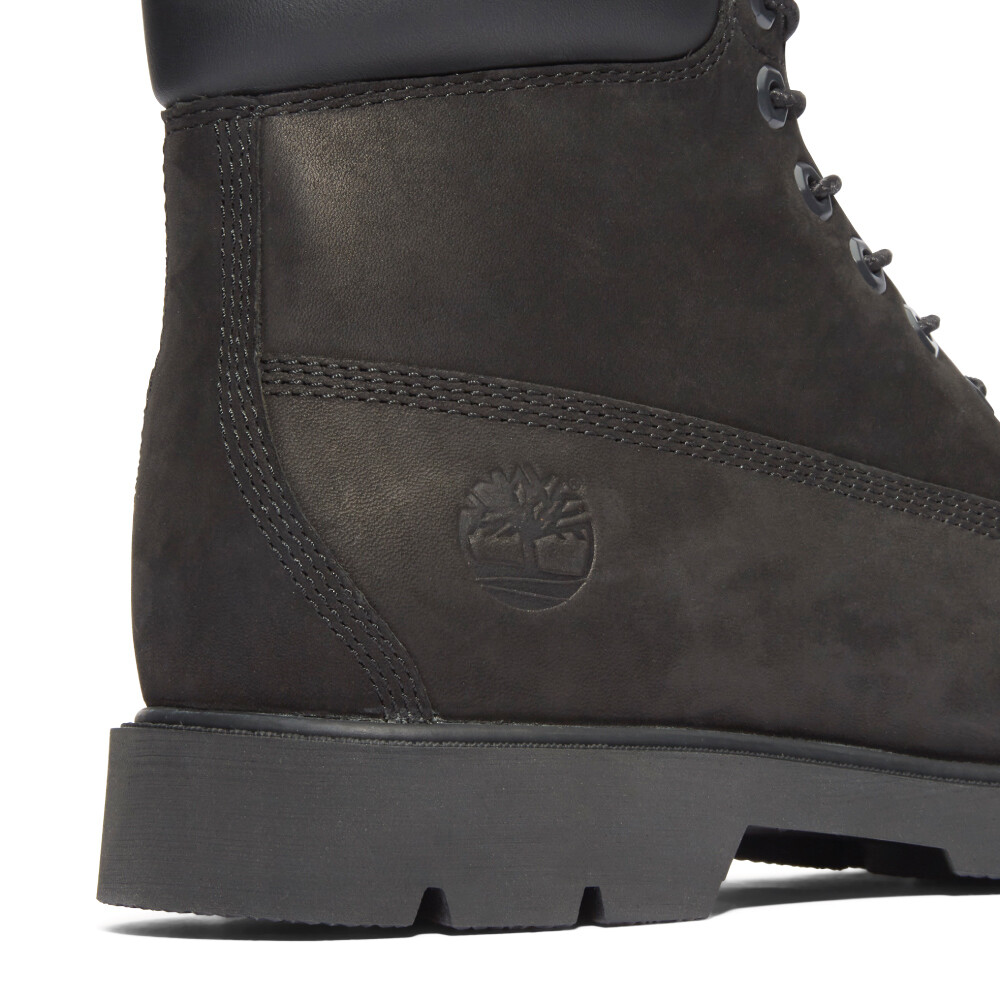 Botas 6 Inch Lace Up Waterproof Hombre Black