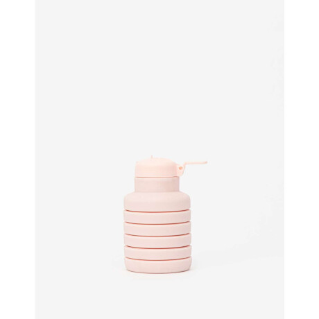 Botella De Silicona Plegable Rosa Claro