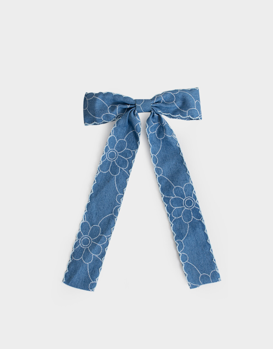 Hebilla Francesa Moño Denim 