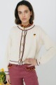 CARDIGAN TERRO LIMA Crudo