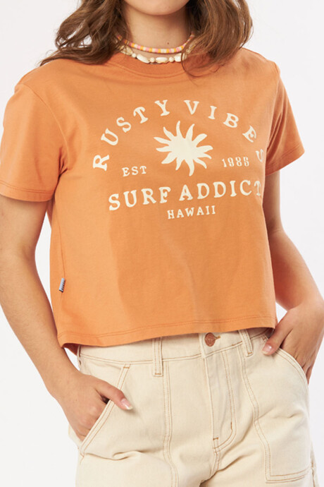 T-SHIRT RUBA RUSTY Naranja