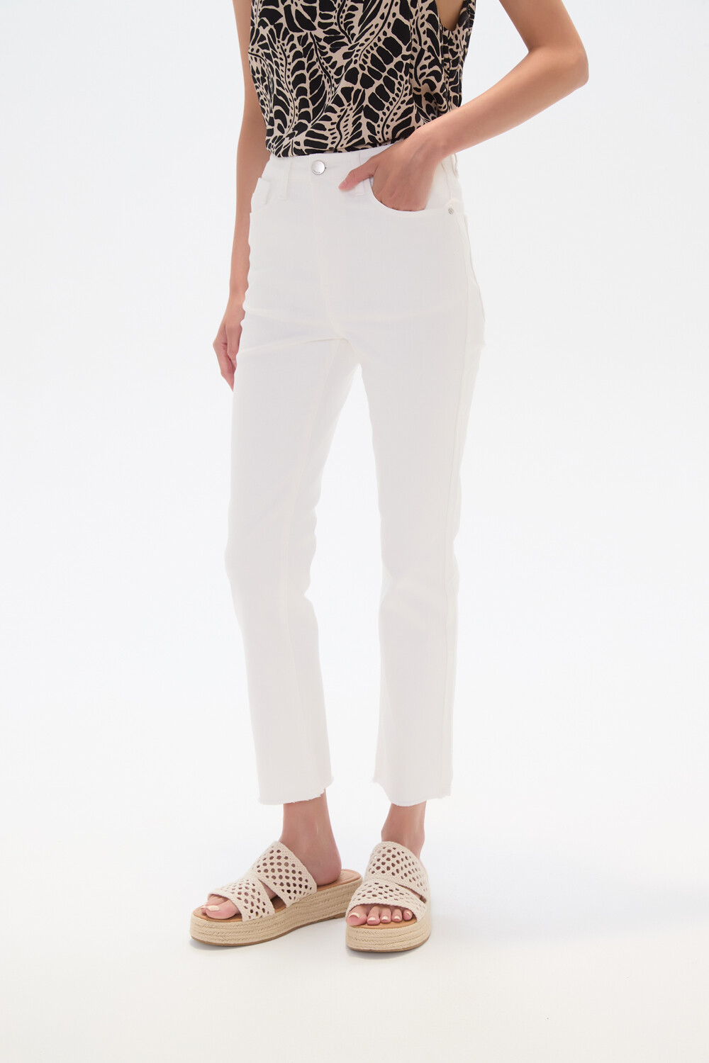Pantalon Calendre Marfil / Off White