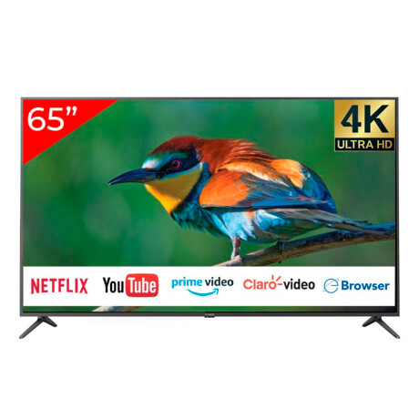 Smart Tv Aiwa 65'' Dled 4k 60hz Isdbt Linux Comando De Voz 001